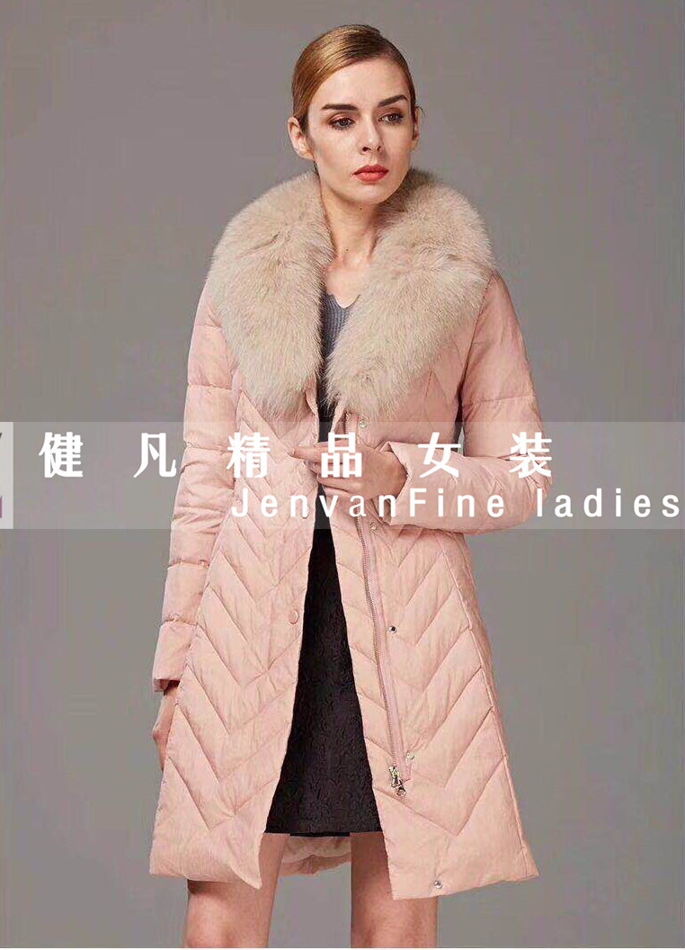 品牌折扣女裝羽絨服秋冬服裝尾貨專柜女裝庫(kù)存防寒服