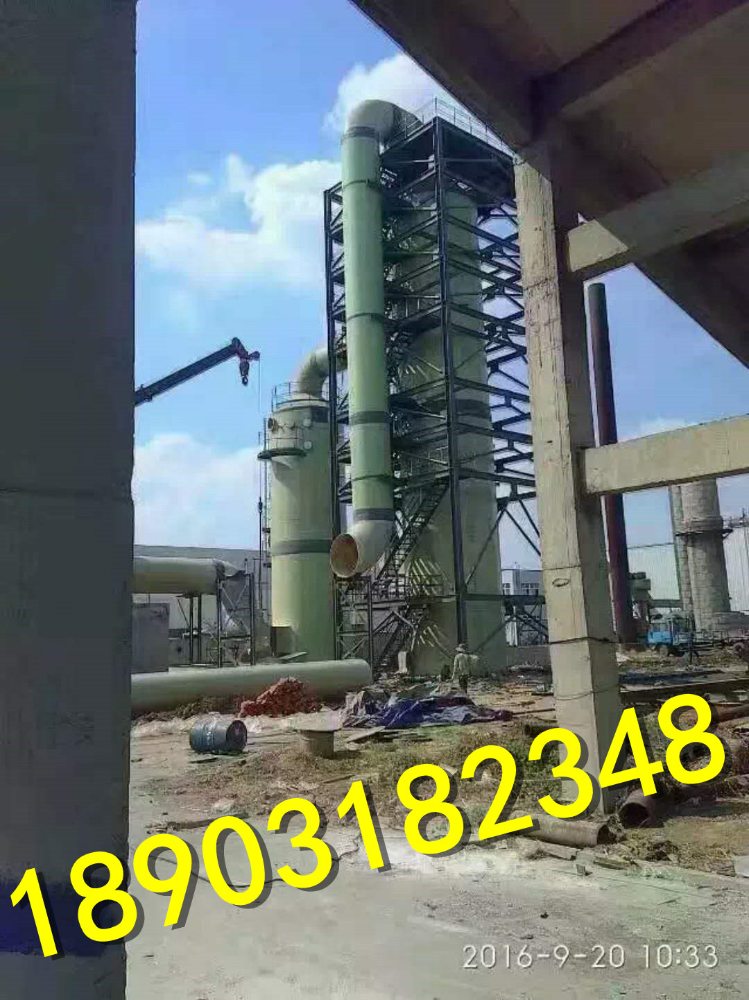 云南省隧道窯玻璃鋼脫硫塔除塵器生產(chǎn)廠家_造價低廉，使用壽命長
