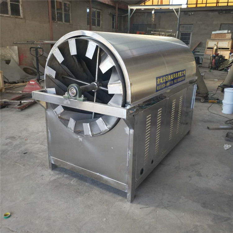 菜籽炒貨機(jī) 電磁滾筒炒鍋 大型電炒鍋 油料作物翻炒機(jī)械