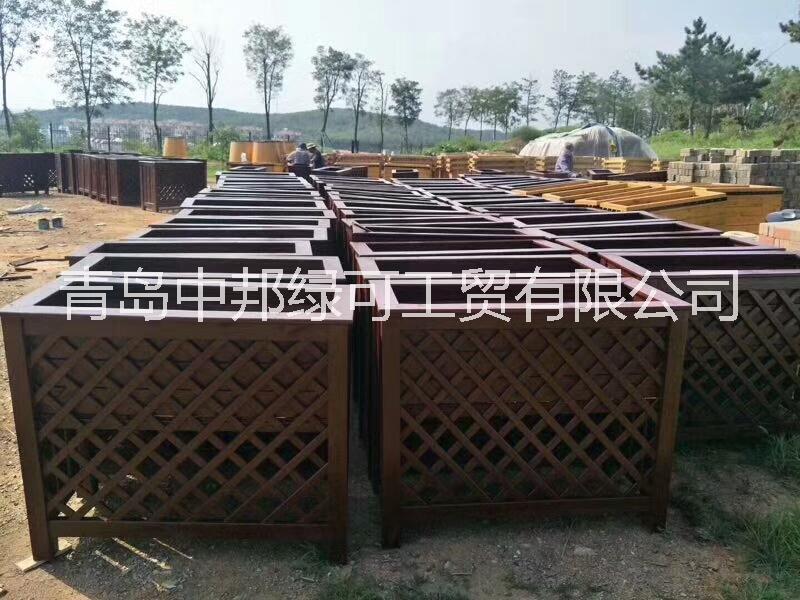 供應青島即墨木塑花箱廠家安裝 青島即墨木塑花箱生產廠家基地