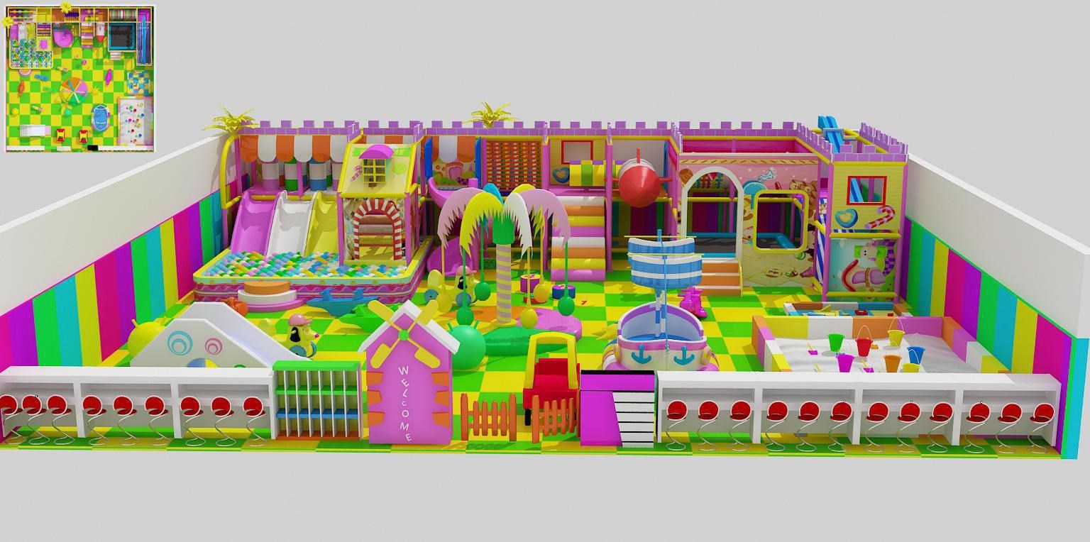 供應(yīng)兒童游樂場 【2018新款】室內(nèi)淘氣堡樂園 兒童游樂場設(shè)備報價