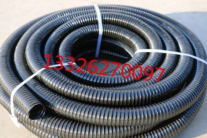 供應(yīng)PU鋼絲伸縮軟管   通風(fēng)除塵*軟管