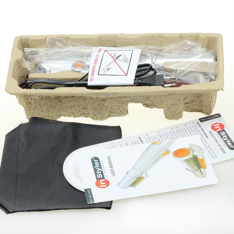 卷發(fā)器可旋轉(zhuǎn)內(nèi)扣卷發(fā)神器