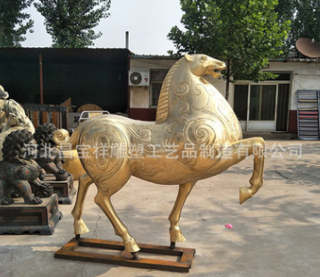 廠家熱銷(xiāo)現(xiàn)貨 大型城市園林銅馬雕塑銅馬拉車(chē)銅馬車(chē)銅雕塑可加工定做