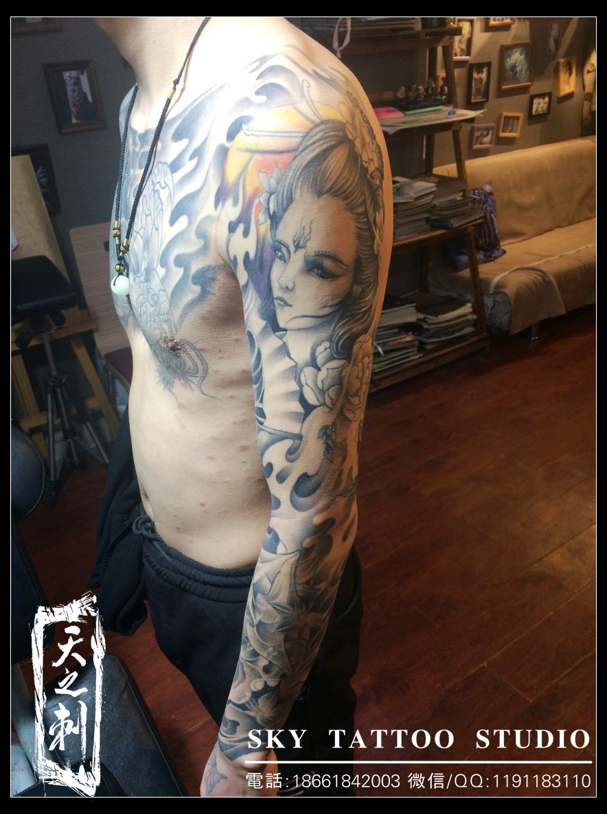 青島紋身 藝*紋身 青島李村紋身