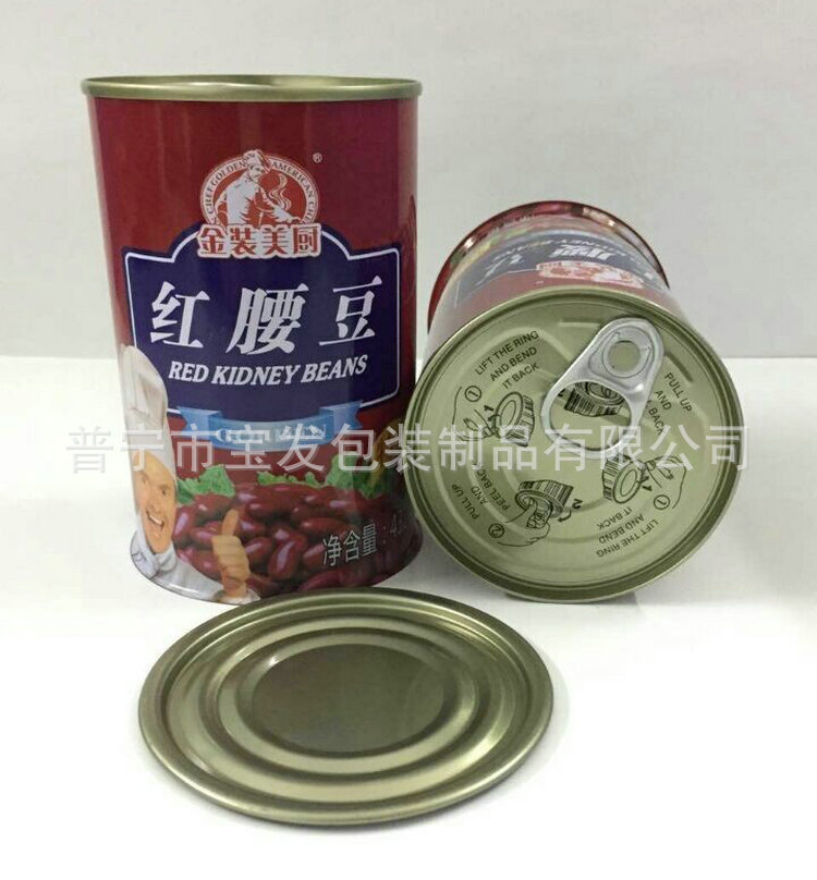 紅腰豆空罐包裝罐 食品級馬口鐵罐 圓形罐頭罐三片罐 制罐廠加工定制 批發(fā)