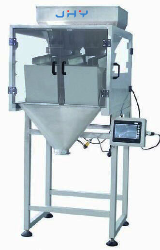 供應(yīng)四川成都珺浩躍雙頭電子稱包裝機(jī)洗衣粉食鹽白糖包裝機(jī)味精包裝機(jī) 四川成都珺浩躍雙頭電子稱包裝機(jī)