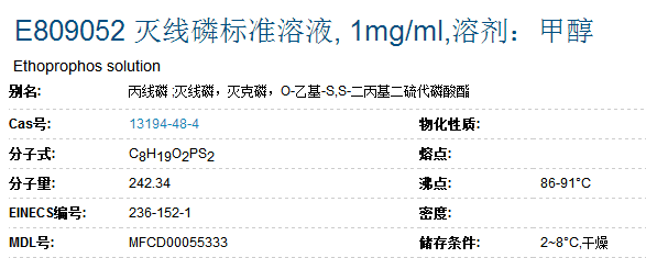 *標(biāo)準(zhǔn)溶液 *標(biāo)準(zhǔn)溶液, 1mg/ml,