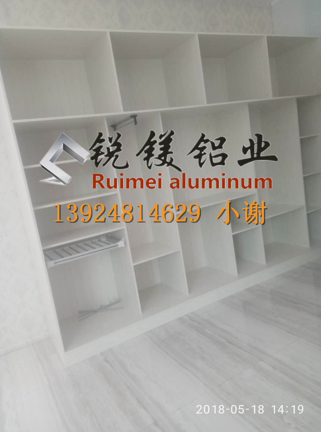 廠家直銷全鋁合金衣柜鋁材，全鋁家具鋁型材批發(fā) 衣柜 全鋁家居衣柜
