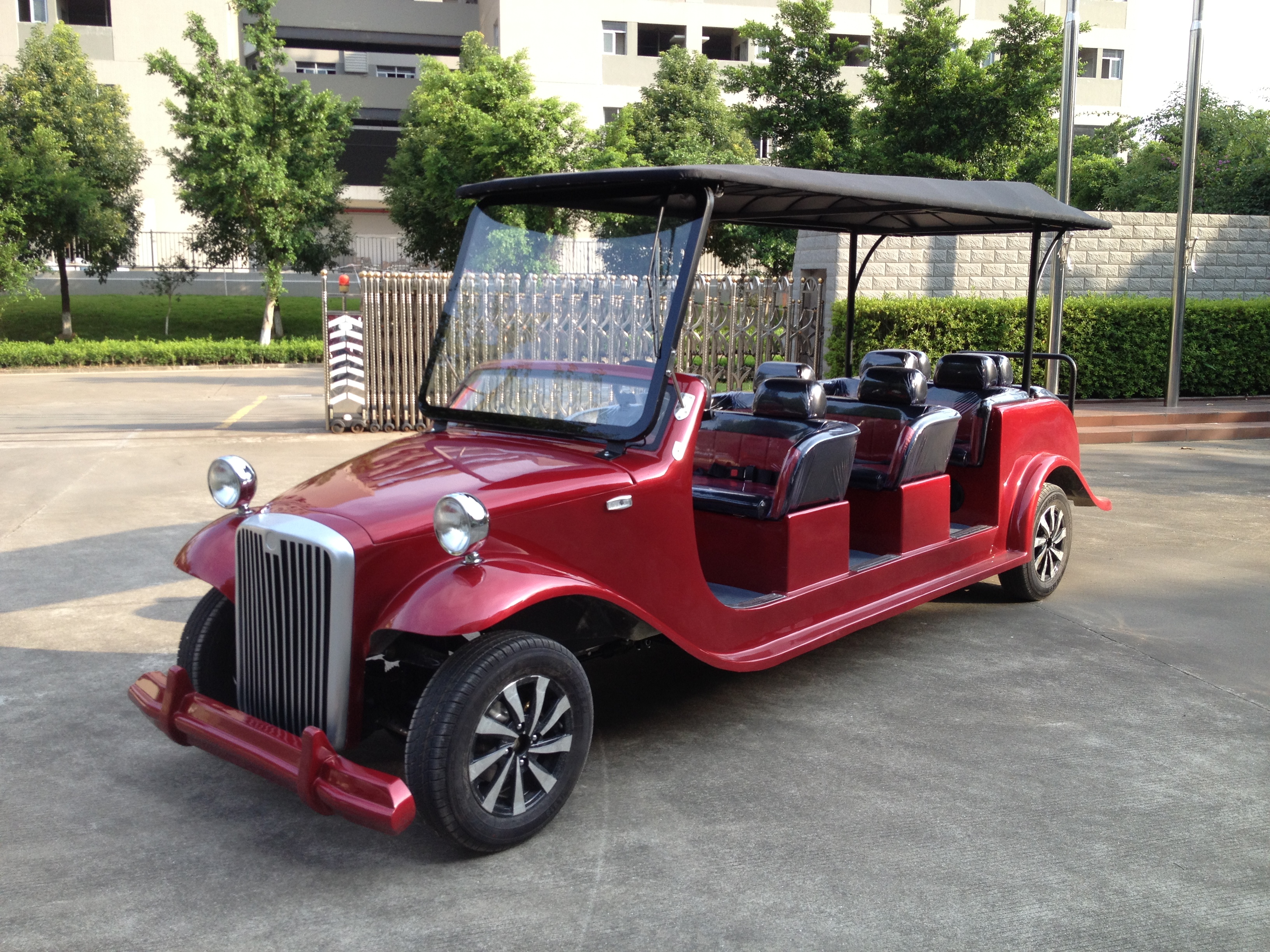 鑫躍八座老爺車XY-LX8A-1/電動(dòng)觀光車/地產(chǎn)接待車/景區(qū)游覽車