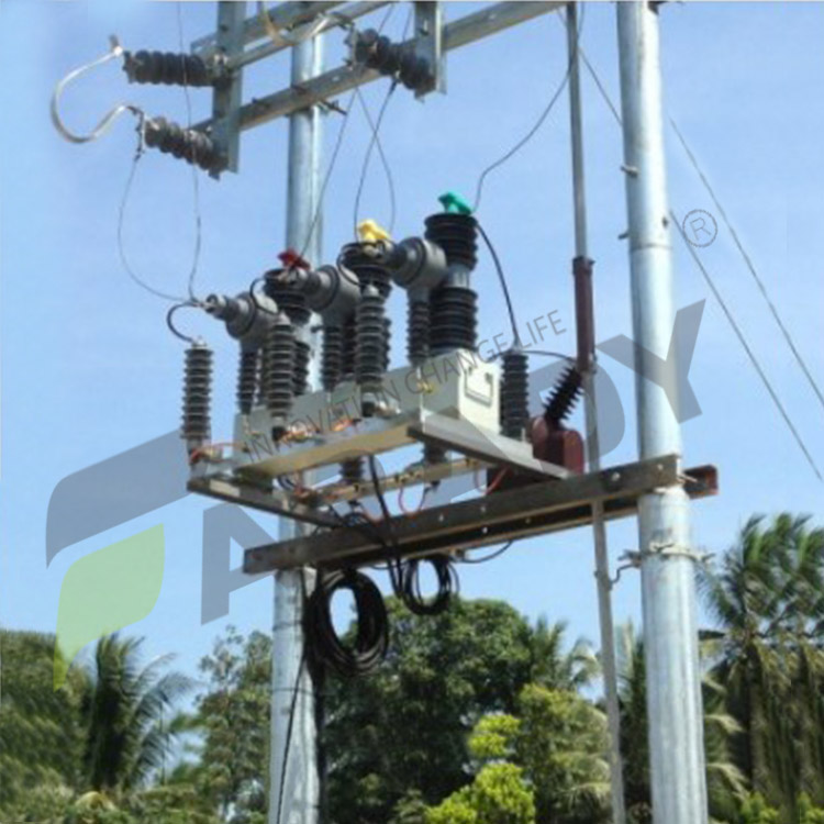 10KV一二次融合成套柱上斷路器 戶外