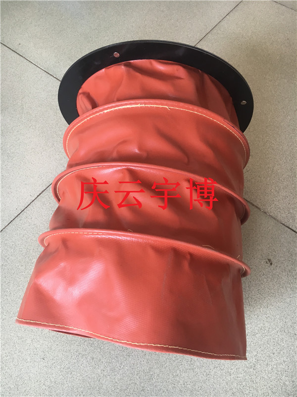 耐高溫通風帆布伸縮軟連接_風道軟連接