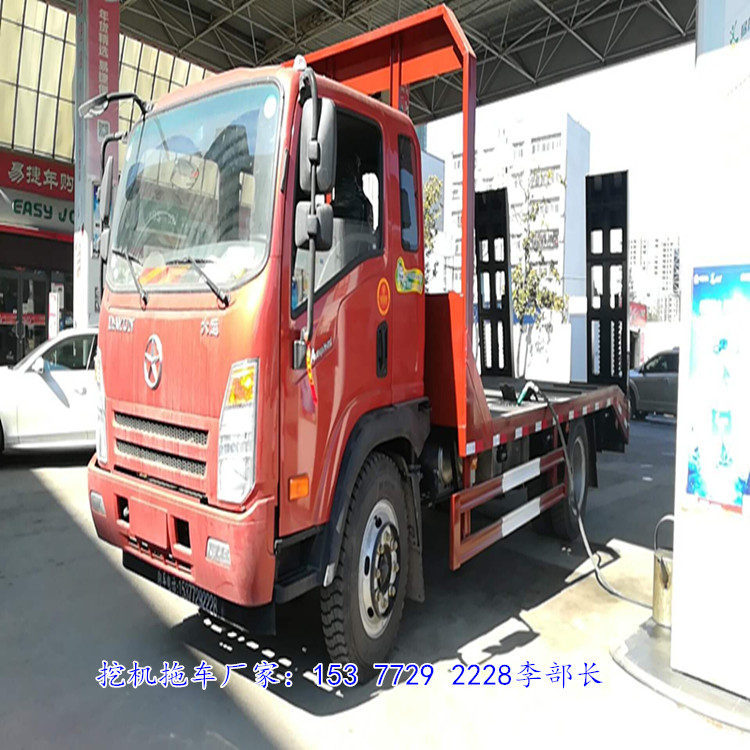 藍牌挖機平板車選什么品牌的比較好？