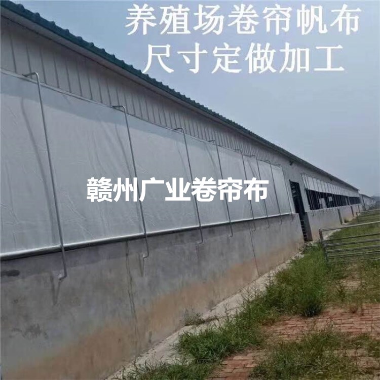 豬場卷簾布 牛舍卷簾布 養(yǎng)殖場窗簾布 羊大棚卷簾布