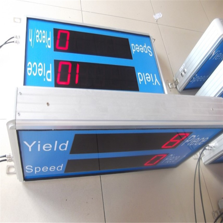 昕恒特廠家直銷 10位雙面室內(nèi)高清高精 電子看板 生產(chǎn)車間* K-0410RN電子看板