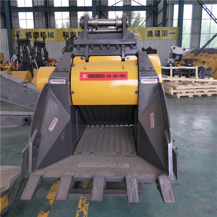 山東日立220破碎鏟 廣西顎式破碎鏟斗 花崗巖破碎鏟斗