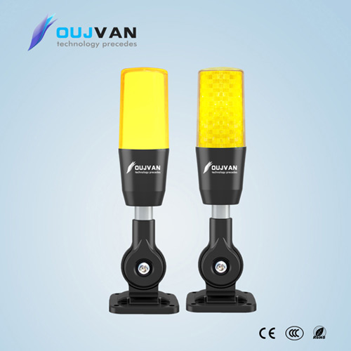 OUJVAN歐潔 LED機(jī)床指示 單層三色信號燈