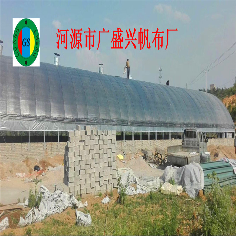 供應(yīng)溫室豬豬場卷簾保溫布加工、遮陽防雨豬場卷簾保溫布廠家