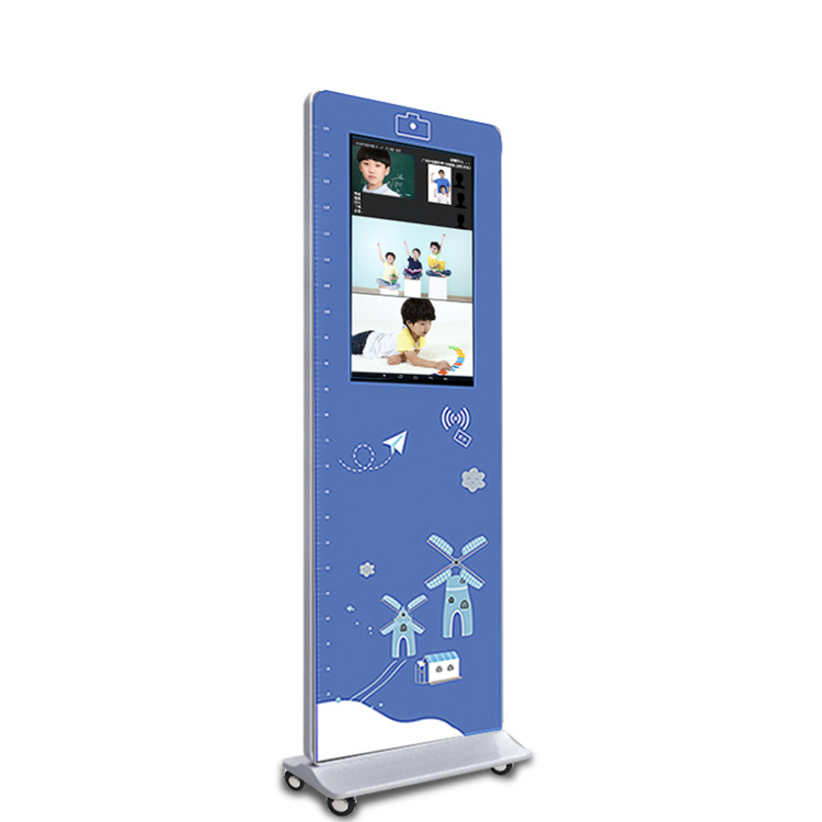 21.5寸立式幼兒園門禁打卡機(jī)支持外觀定制軟件對(duì)接