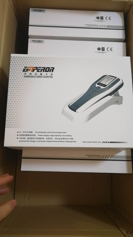 深圳雄帝中文EMP1100C手持式數(shù)卡器，英文點卡器價格批發(fā)代理
