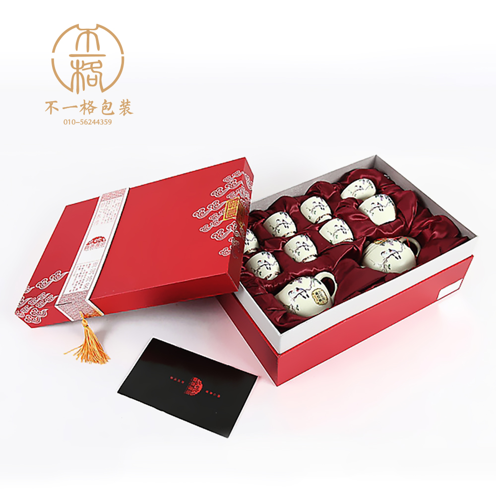 供應(yīng)北京中式風(fēng)茶具包裝盒，用心生產(chǎn)制作包裝盒廠家 北京茶具包裝盒
