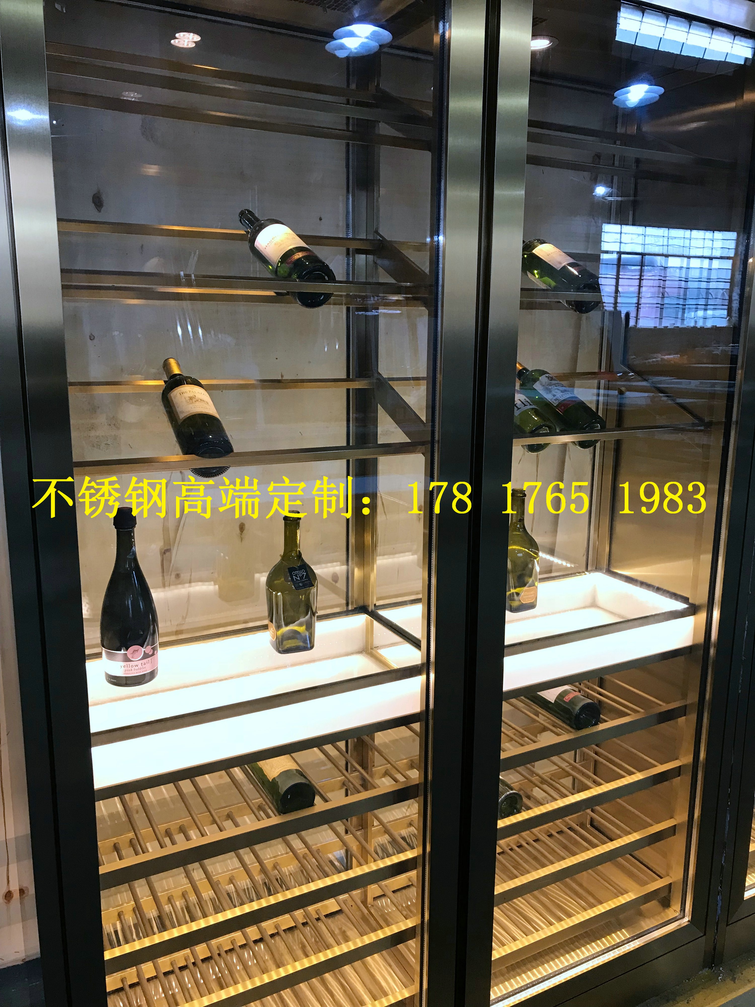 不銹鋼恒溫紅酒柜