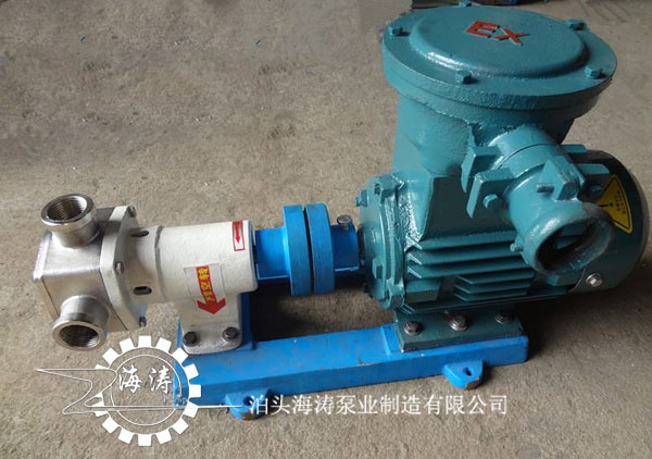 食品機(jī)械柔性轉(zhuǎn)子泵,不銹鋼轉(zhuǎn)子泵流量小性能高