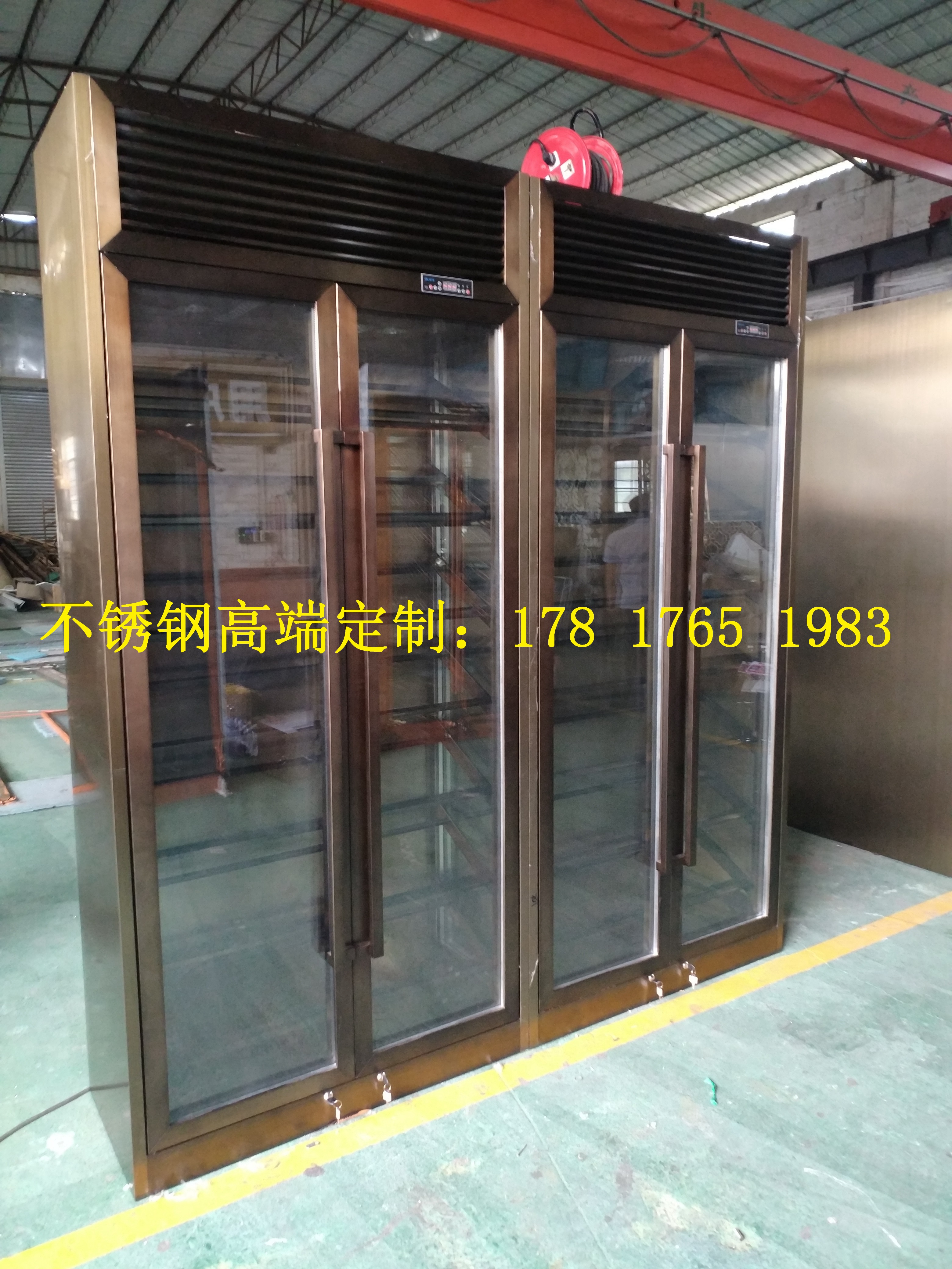 不銹鋼恒溫酒柜 不銹鋼恒溫紅酒柜