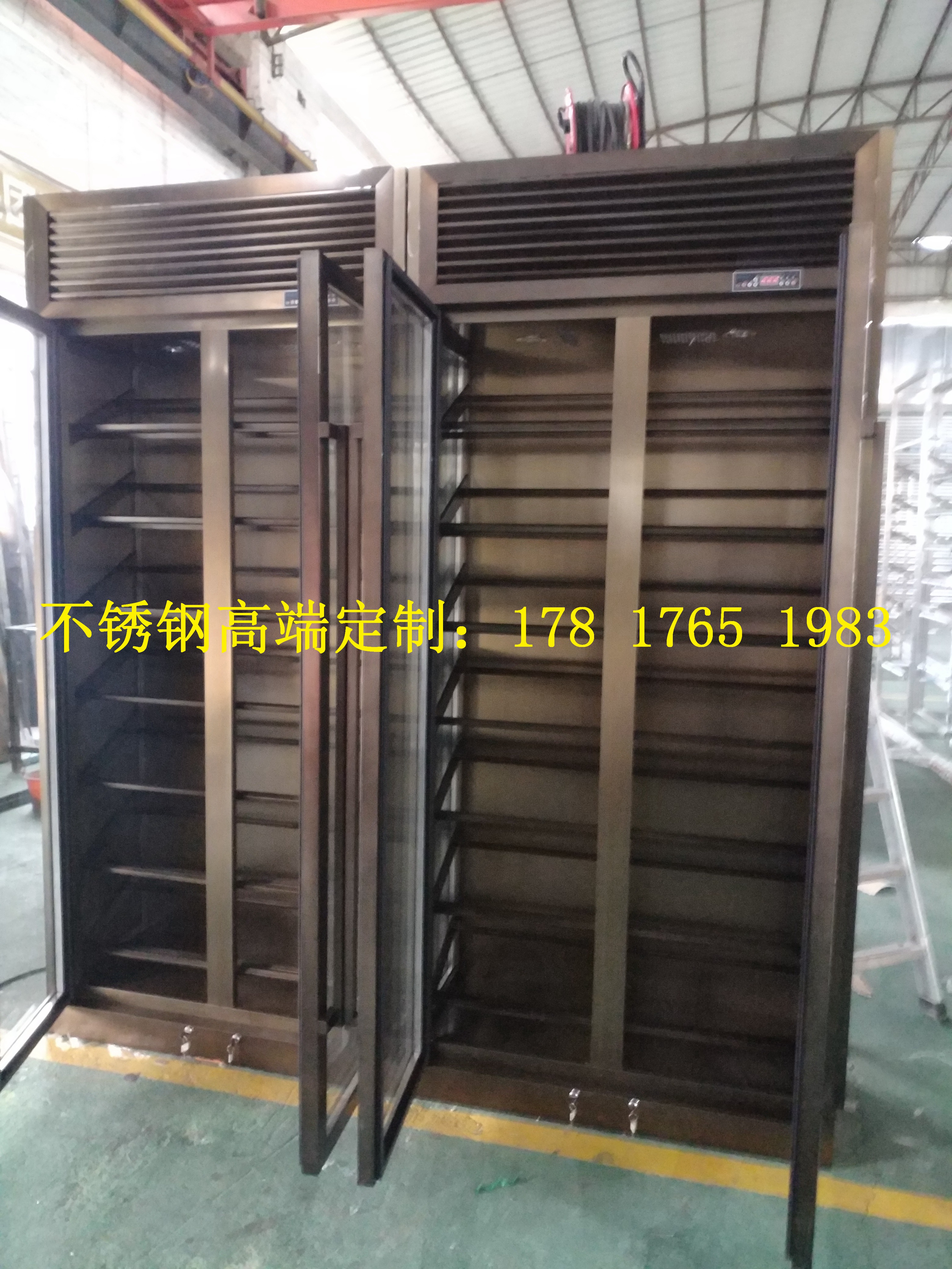 不銹鋼恒溫酒柜 不銹鋼恒溫紅酒柜