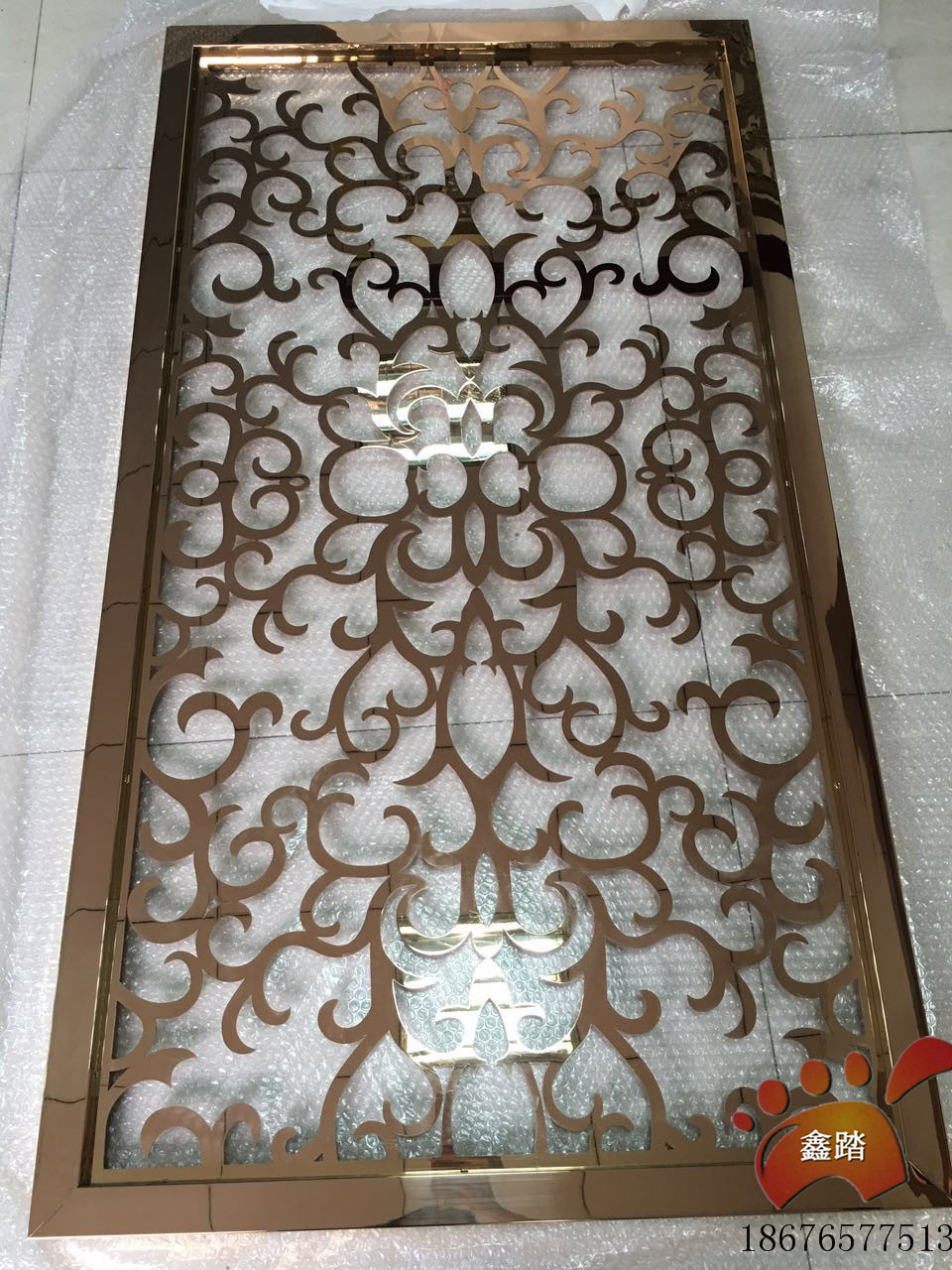 *浮雕不銹鋼屏風(fēng)效果圖