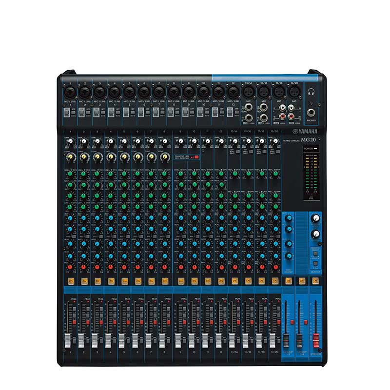雅馬哈 MG20 YAMAHA調(diào)音臺(tái) 20路調(diào)音臺(tái) 廣播錄音會(huì)議舞臺(tái)演出調(diào)音臺(tái) 雅馬哈調(diào)音臺(tái)