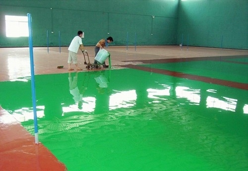 深圳籃球場(chǎng)施工  多少錢一平方