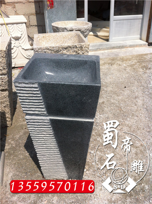 廠家直銷供應(yīng)石雕洗手盆雕刻
