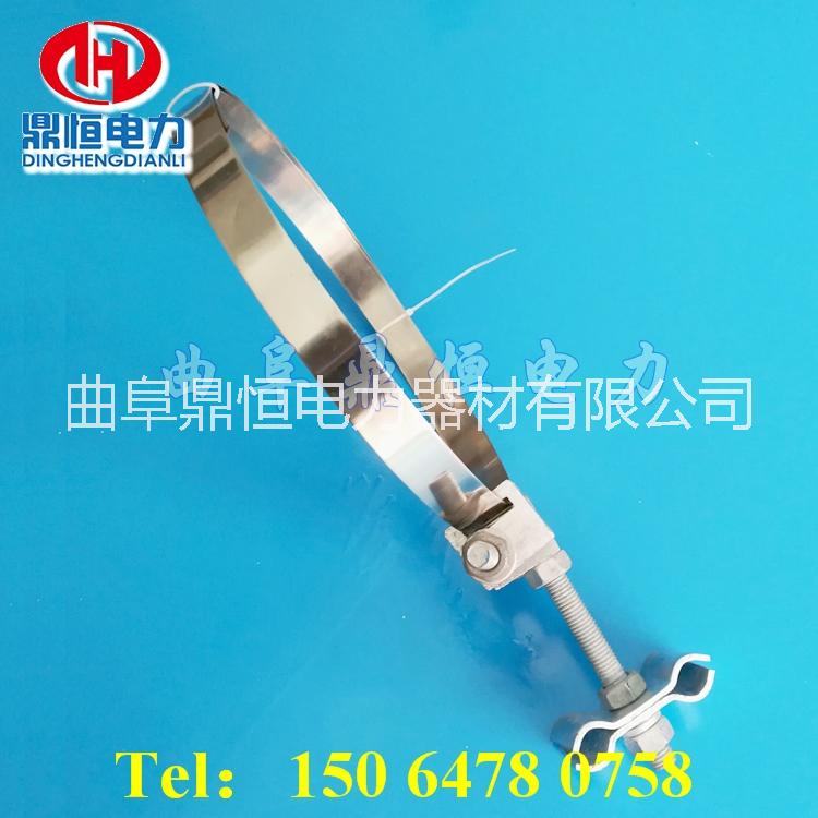 OPGW光纜引下線夾桿用絕緣引下夾具光纜金具