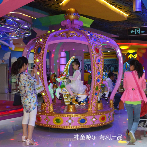 神童游樂(lè)兒童游樂(lè)設(shè)備轉(zhuǎn)馬