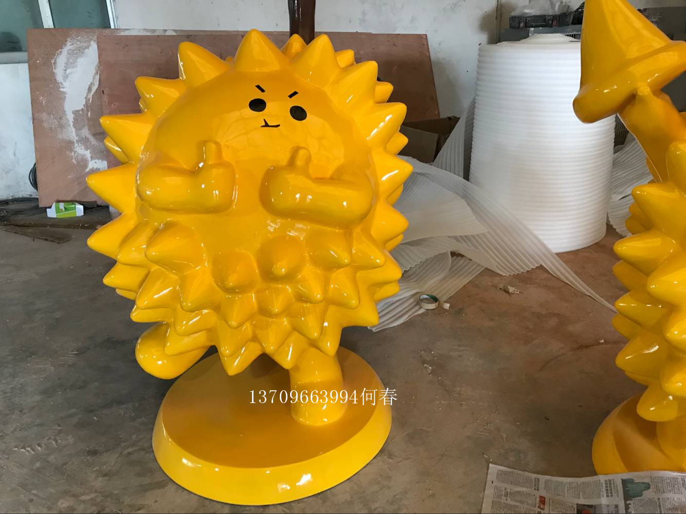 供應(yīng)玻璃鋼卡通榴蓮雕塑·玻璃鋼雕塑廠家直銷 玻璃鋼卡通榴蓮雕塑