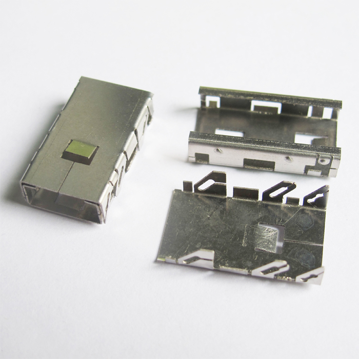 usb插頭連接器沖壓件，usb插頭連接器廠家定做，五金沖壓件，usb不銹鋼接觸片，usb插頭連接器沖壓件