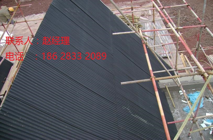 武漢長沙坡屋面波形瀝青防水板 坡屋面波形瀝青瓦