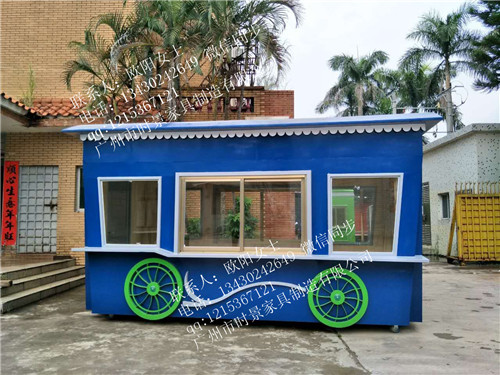 秦皇島定制售貨車 木制售貨亭 廠家直銷批發(fā)