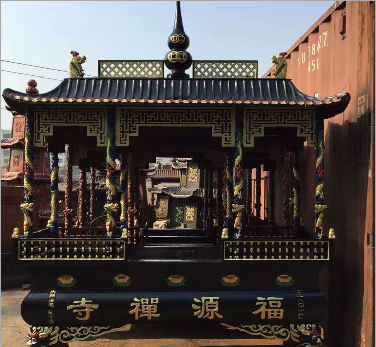 四方香爐 廠家直銷定制道觀陵園祭祀用品做工精美香爐 寺院大型四方香架