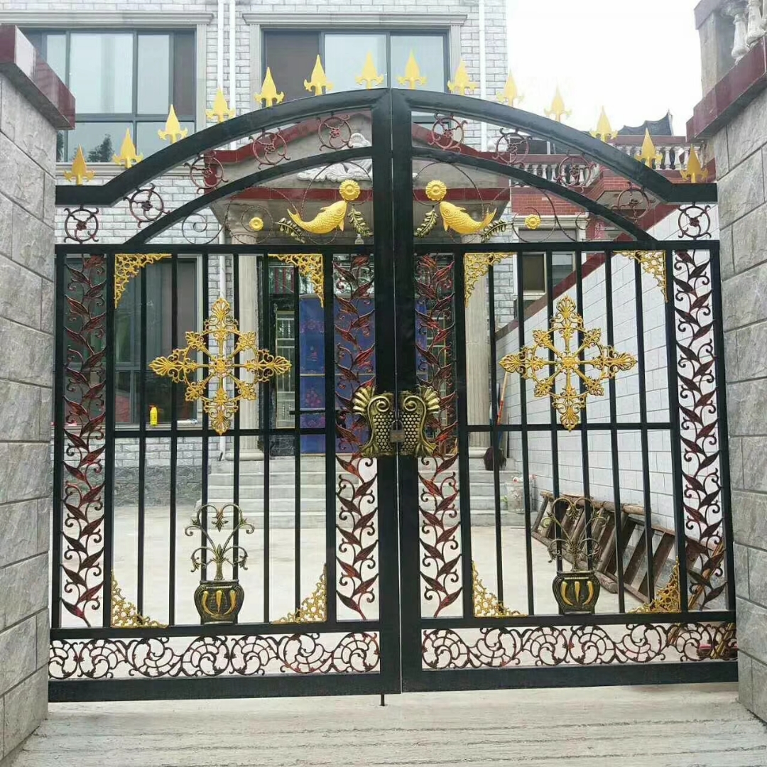 鋅鋼鐵藝鋁藝藝術(shù)大門扶手