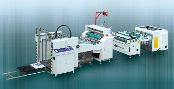 全自動水溶性復膜機 全自動立式覆膜機