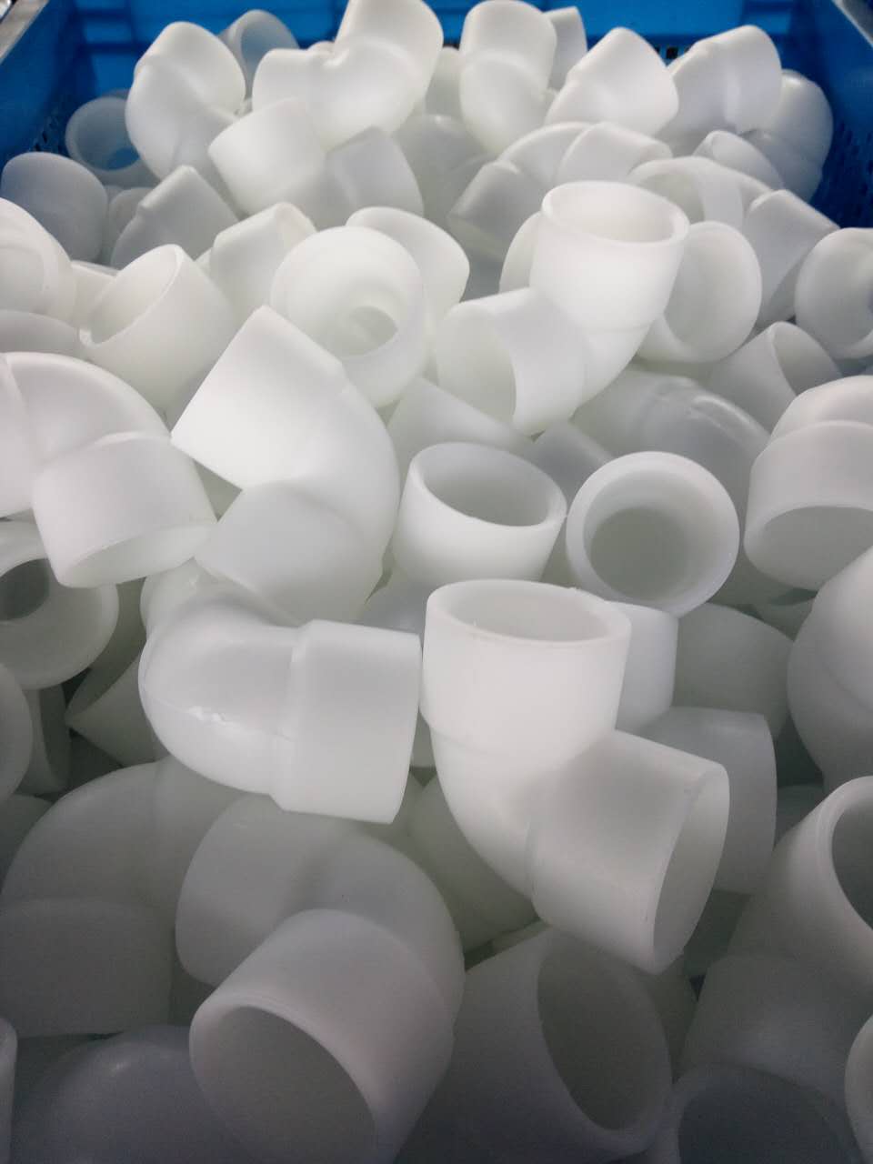 PP熱熔承插彎頭 廠家直銷 對焊彎頭 菲凱