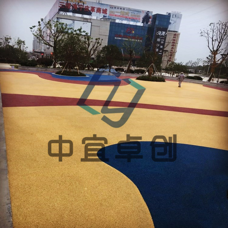 蘇州透水混凝土施工電話，蘇州彩色透水混凝土施工公司，蘇州彩色透水混凝土施工電話