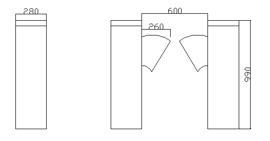石家莊橋式圓弧翼閘廠家批發(fā) 廠家* 橋式圓弧翼閘最 好