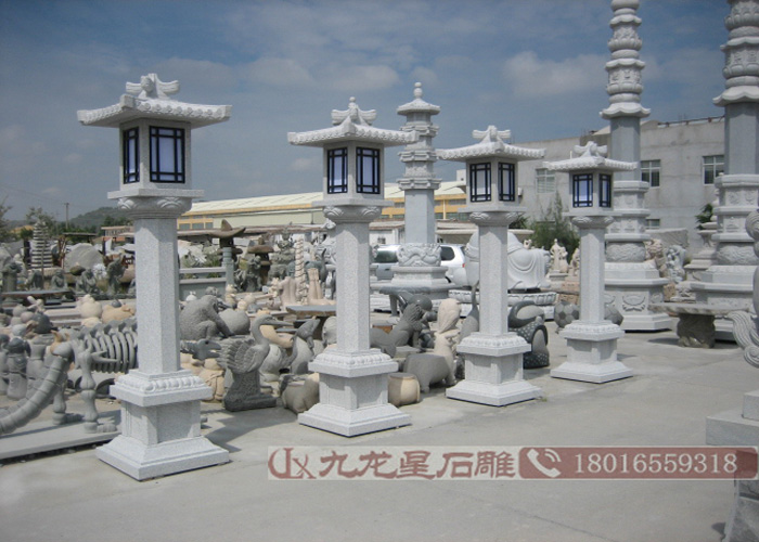石柱燈批發(fā) 多種園林景觀石燈籠裝飾 優(yōu)質(zhì)石燈籠石雕