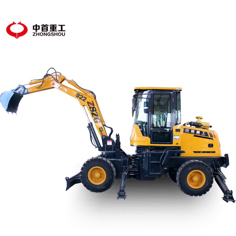 小型挖掘機(jī)鏟車旱廁改造