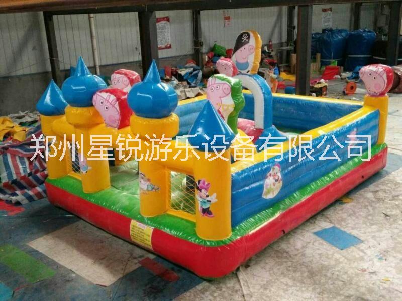 娛樂充氣城堡 滑梯設(shè)計(jì)安裝圖片