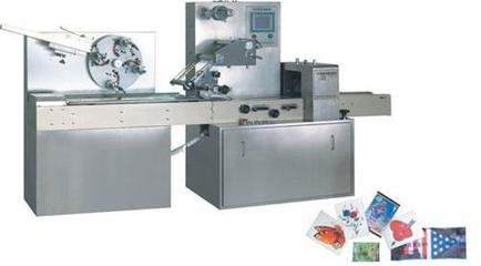 泡罩雙加料卡片包裝機(jī) 卡片枕式包裝機(jī)/說明書枕式包裝機(jī)/卡通畫包裝