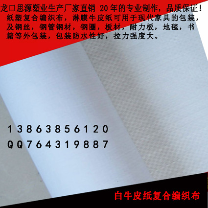 牛皮紙復(fù)合編織布生產(chǎn)商